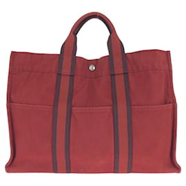 Bolsa Tote Hermes Canvas Fourre-Tout MM - Hermès