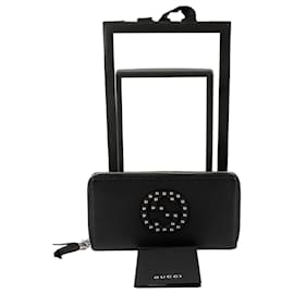 Portafoglio lungo Gucci Soho nero in pelle