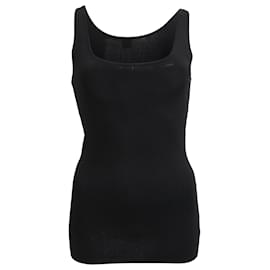 Canotta in maglia Totême in viscosa nera