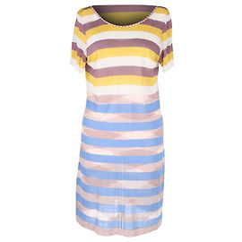 Vestido corto a rayas Missoni Mare en viscosa multicolor