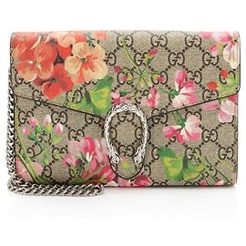 Cartera con cadena Gucci GG Supreme Blooms Dionysus