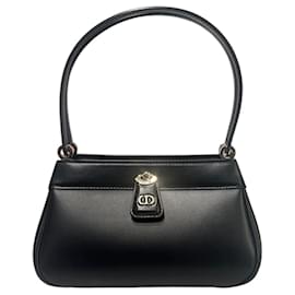 Dior Borsa a tracolla Keybag Small in pelle Box Calfskin Nera