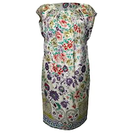 Vestido estampado Etro en seda multicolor