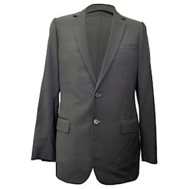 Blazer monopetto Dior in lana nera