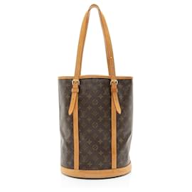 Louis Vuitton Vintage Monogram Canvas Bucket GM Tote Beutel