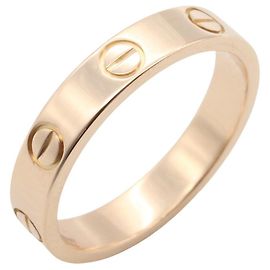 Anello Mini Love di Cartier in oro rosa 18K