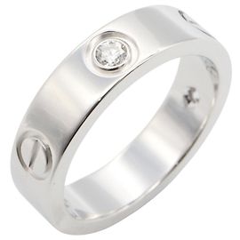 Cartier Love Ring 3PD - 18K Weißgold Diamantring