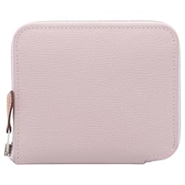 Hermès Cartera redonda de seda Azap Compact Hermes