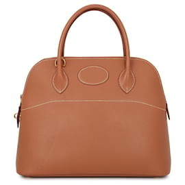 Borsa Hermes Bolide 31 in pelle Gold Courchevel - Hermès