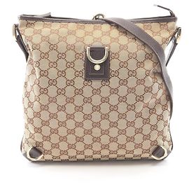 Borsa a Spalla Gucci Abbey GG Canvas