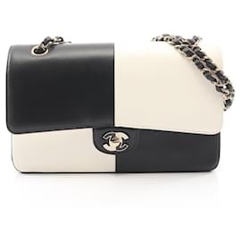 Chanel Double Flap Bicolor Schultertasche