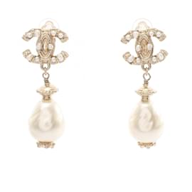 Orecchini Chanel A11C Swing Pearl Coco Mark
