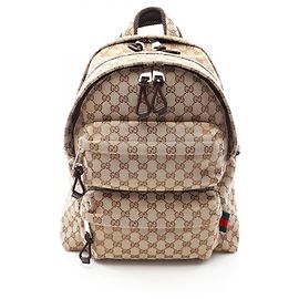 Zaino/Borsa a mano in tela GG Gucci