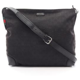 Borsa a Spalla Gucci G Canvas Sherry Line
