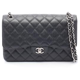 Borsa a tracolla Chanel Large Matelassé Classic Double Flap