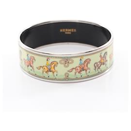 Hermes Email GM Horse Pattern Bangle - Hermès