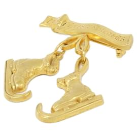 Hermès Gold Brooch