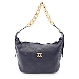 Borsa a tracolla in pelle matelassé Chanel