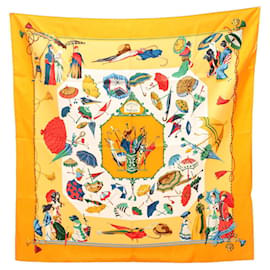 Hermes Carre 90 Ombrelles et Parapluies Scarf - Hermès