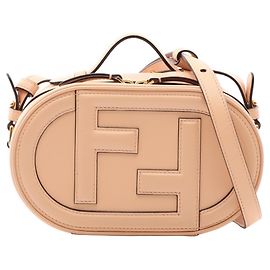 Piccola borsa fotocamera Auroch Fendi in pelle rosa