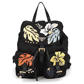 Zaino Prada Nylon Flower Triangle
