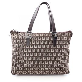 Fendi Zucchino Tote Bag