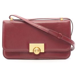 Borsa a mano in pelle Bordeaux Classico Bottega Veneta