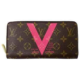 Carteira longa Monogram V feminina Louis Vuitton