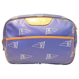 Borsa a Tracolla Louis Vuitton Cup 1992 Sac Cowes Blu