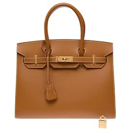 Bolso HERMES Birkin 30 en Cuero Dorado - 103685 - Hermès