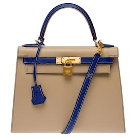 Hermès Borsa HERMES Kelly 28 in Pelle Beige - 103679