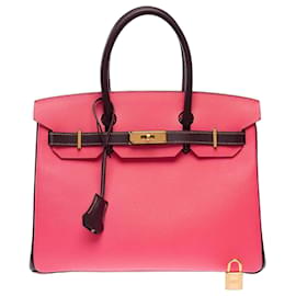 Borsa HERMES Birkin 30 in Pelle Rosa - 103678 - Hermès