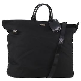 Borsa GUCCI Canvas 2way Nera Argento 019 2020 0282 08 Auth ep14763