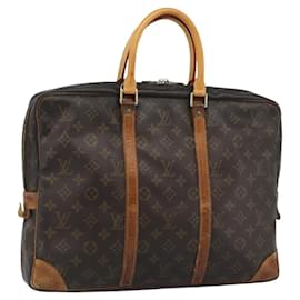 LOUIS VUITTON Monogram Porte Documents Voyage Business Bag M53361 Auth 187721