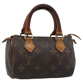 LOUIS VUITTON Borsa Monogram Mini Speedy M41534 LV Auth 188873