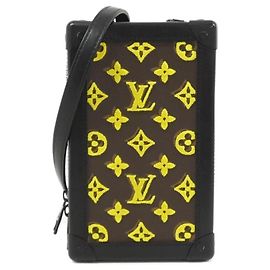 Borsa a tracolla Louis Vuitton Monogram Tuftage Vertical Soft Trunk