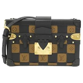 Louis Vuitton Monogram Reverse Petite Malle Shoulder Bag
