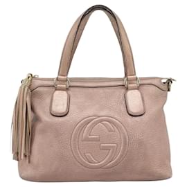 Gucci Soho Convertible Top Handle Leather Small