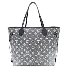 Borsa Louis Vuitton Monogram Jacquard Denim Neverfull MM