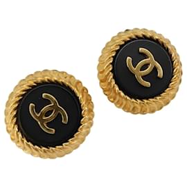 Chanel CC Clip On Metal