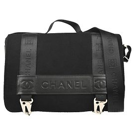 Chanel Sport Line Flap Messenger de lana y nailon Small