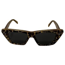 Céline Gafas de Sol Celine CL40187I 99A 3 Dots Cat Eye Animalier (Full set) Nuevo/Original