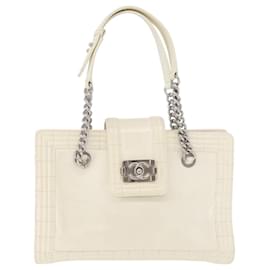 Tote Boy Chanel in pelle di vitello lucida Small