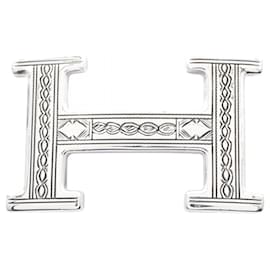 Hermès Accessorio fibbia cintura H-Belt Touareg Hermes in argento 925