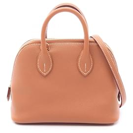 Hermès Borsa 2-Way Hermes Bolide 1923 Mini Gold