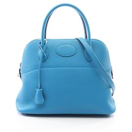 Hermès Borsa Hermes Bolide 31 Blue Zanzibar