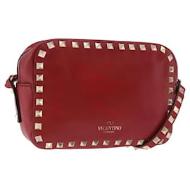 Valentino Garavani Rockstud Camera en cuir
