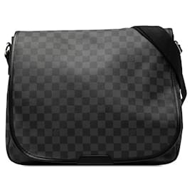 Borsa a tracolla Louis Vuitton Damier Graphite Daniel MM