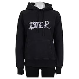 Christian Dior x Peter Doig Schwarzer Hoodie - Größe L Gebraucht