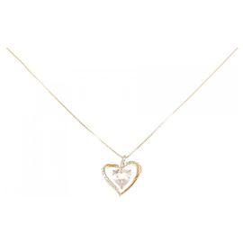 Autre Marque Collana Heart Beryl in Au750
